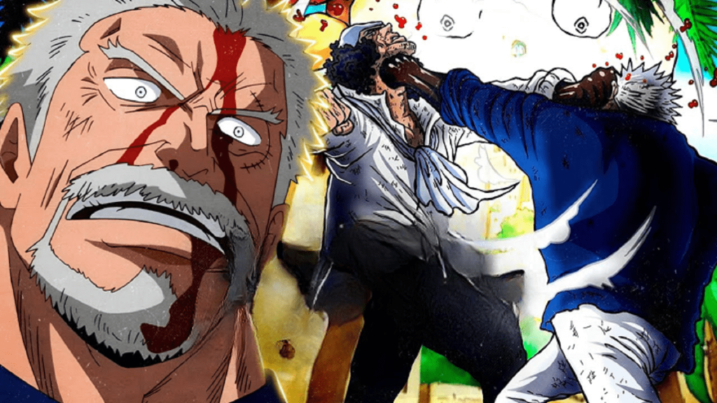 Monkey D. Garp vs Aokiji Kuzan