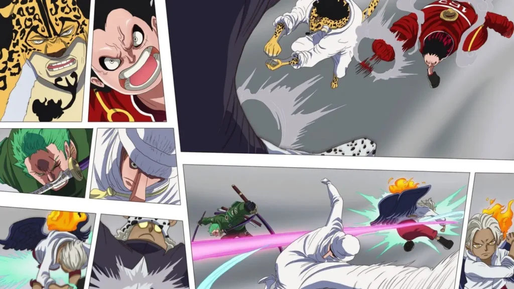 Straw Hats & CP0 Vs The Seraphim