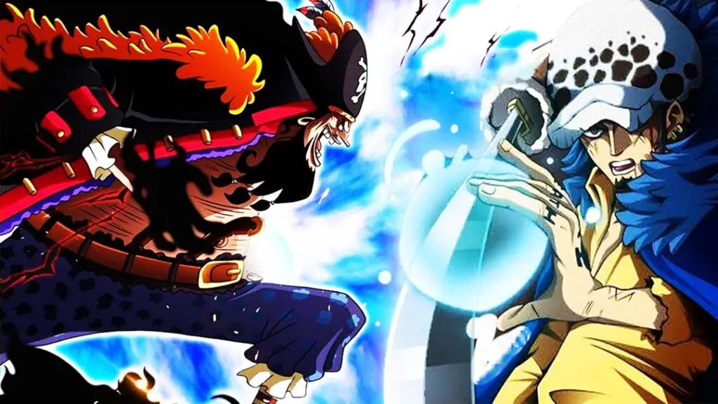 Trafalgar D. Law vs Blackbeard